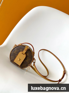 Louis Vuitton Original Monogram Canvas MINI BOITE CHAPEAU M44699