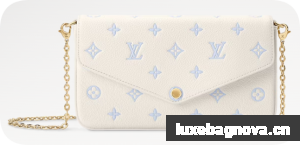 Louis Vuitton Pochette Felicie M28127 blue