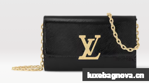Louis Vuitton Pochette Louise M23756 Black