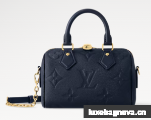 Louis Vuitton Speedy Bandouliere 20 M14200 Navy