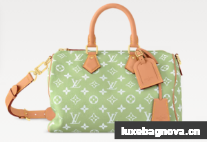 Louis Vuitton Speedy P9 Bandouliere 30 M14064 Frozen Lime