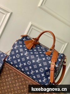 Louis Vuitton Speedy P9 Bandouliere 30 M14064 dark blue