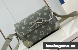 Louis Vuitton Steamer Wearable Wallet M81783 Khaki Green