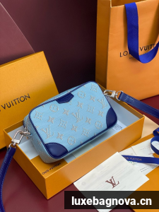 Louis Vuitton Trocadero Wearable Wallet M14253 light blue