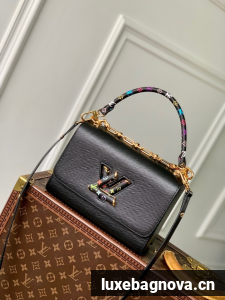 Louis Vuitton Twist MM M13243 black
