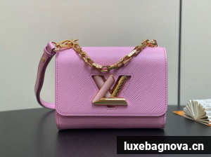 Louis Vuitton Twist MM M24630 PINK