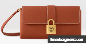 Louis Vuitton Wallet On Chain Low Key M12147 Cognac Brown