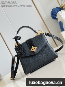 Louis Vuitton small Grained Calfskin M86011 black