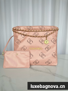 CHANEL 22 SMALL HANDBAG AS3260 pink