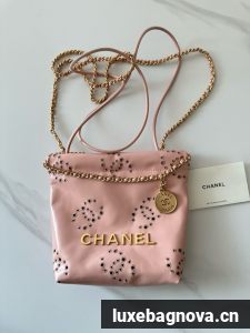CHANEL 22 SMALL HANDBAG AS3980 pink