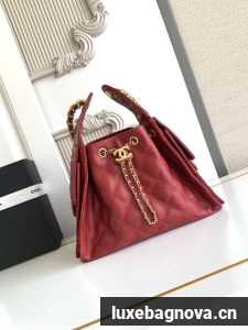 CHANEL 25 SMALL HANDBAG AS5293 red