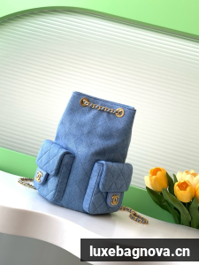 CHANEL BACKPACK AS5310 blue