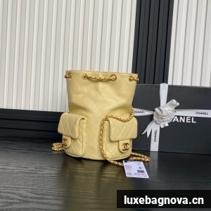 CHANEL BACKPACK AS5310 yellow