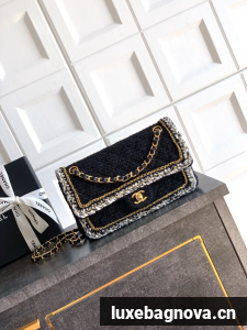 CHANEL Classic 11.12 Handbag A01112 black