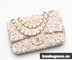 CHANEL EVENING BAG AS4298 White & Silver