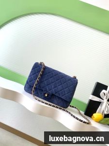 CHANEL Flap Bag AS5987 blue