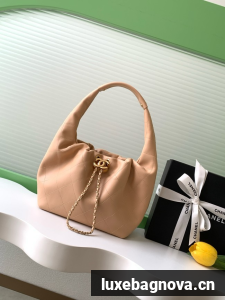 CHANEL Hobo Handbag AS5976 Apricot