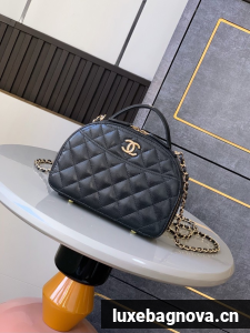 CHANEL LONG VANITY WITH CHAIN AP425C BLACK