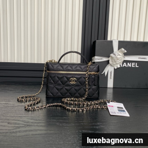 CHANEL LONG VANITY WITH CHAIN AP4407 black