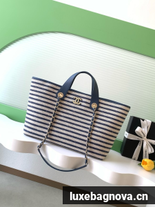 CHANEL Large Tote AS60074 blue