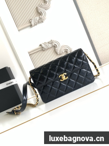 CHANEL Medium Flap Bag AS5618 black