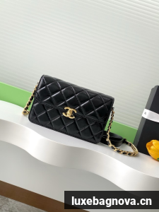 CHANEL Mini Flap Bag AS5618 black
