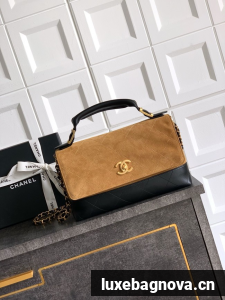 CHANEL Shopping Bag 5598 Black&brown