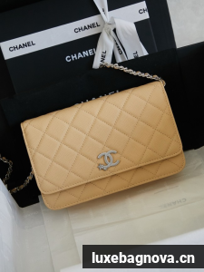 CHANEL Wallet On Chain AP3723 Apricot