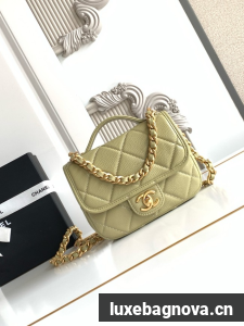 CHANEL Wallet On Chain AP5146 green