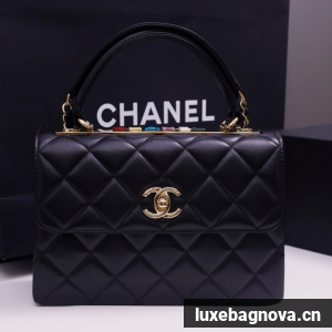 CHANEL small Flap Bag With Top Handle 92236-10