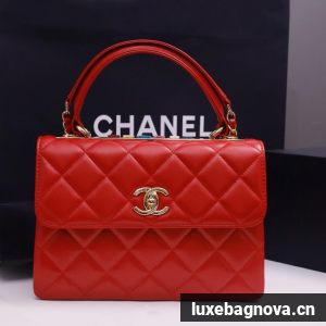 CHANEL small Flap Bag With Top Handle 92236-13