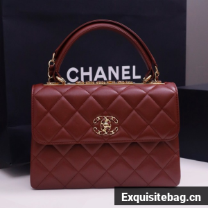CHANEL small Flap Bag With Top Handle 92236-21