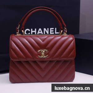 CHANEL small Flap Bag With Top Handle 92236-37