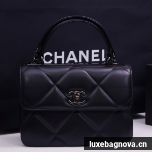 CHANEL small Flap Bag With Top Handle 92236-4
