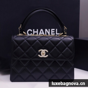 CHANEL small Flap Bag With Top Handle 92236-6