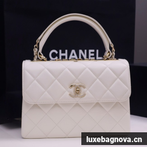 CHANEL small Flap Bag With Top Handle 92236-7