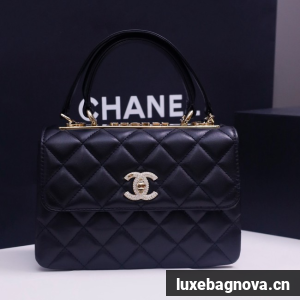 CHANEL small Flap Bag With Top Handle 92236-8