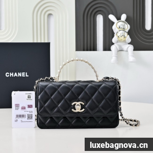 Chanel CLUTCH WITH CHAIN AB4293 black