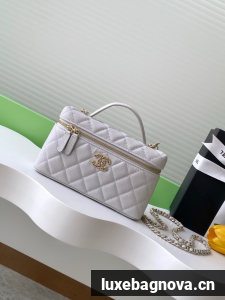Chanel CLUTCH WITH CHAIN AP4531 light gray