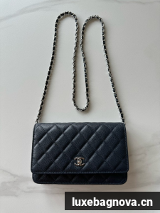 Chanel Classic Wallet On Chain Grained Calfskin AP4241-6