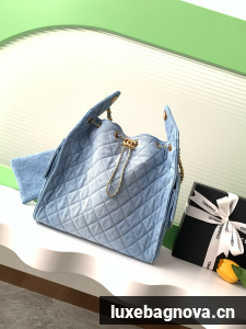 Chanel Denim HOBO BAG AS5231 blue