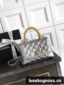Chanel FLAP BAG WITH TOP HANDLE 92990-19