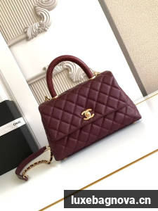 Chanel FLAP BAG WITH TOP HANDLE 92990-7