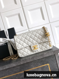 Chanel Flap Bag AS5756 Light Grey