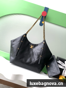 Chanel HOBO HANDBAG AS5466 black