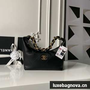 Chanel Hobo Handbag AS5837 black