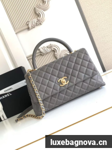 Chanel LARGE FLAP BAG WITH TOP HANDLE 92991-16