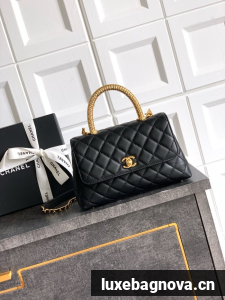 Chanel LARGE FLAP BAG WITH TOP HANDLE 92991-21