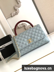 Chanel LARGE FLAP BAG WITH TOP HANDLE 92991-5