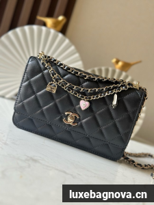 Chanel MINI CLASSIC HANDBAG 66051 black